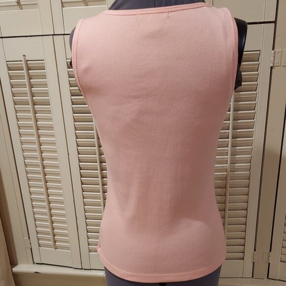 Girly Girl Tank Top Peach Size M - Picture 4 of 6